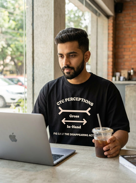 The 'CTC Perceptions' Oversized Tee | Corporate Irony Series