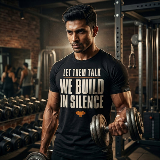 Build In Silence Gym T-Shirt